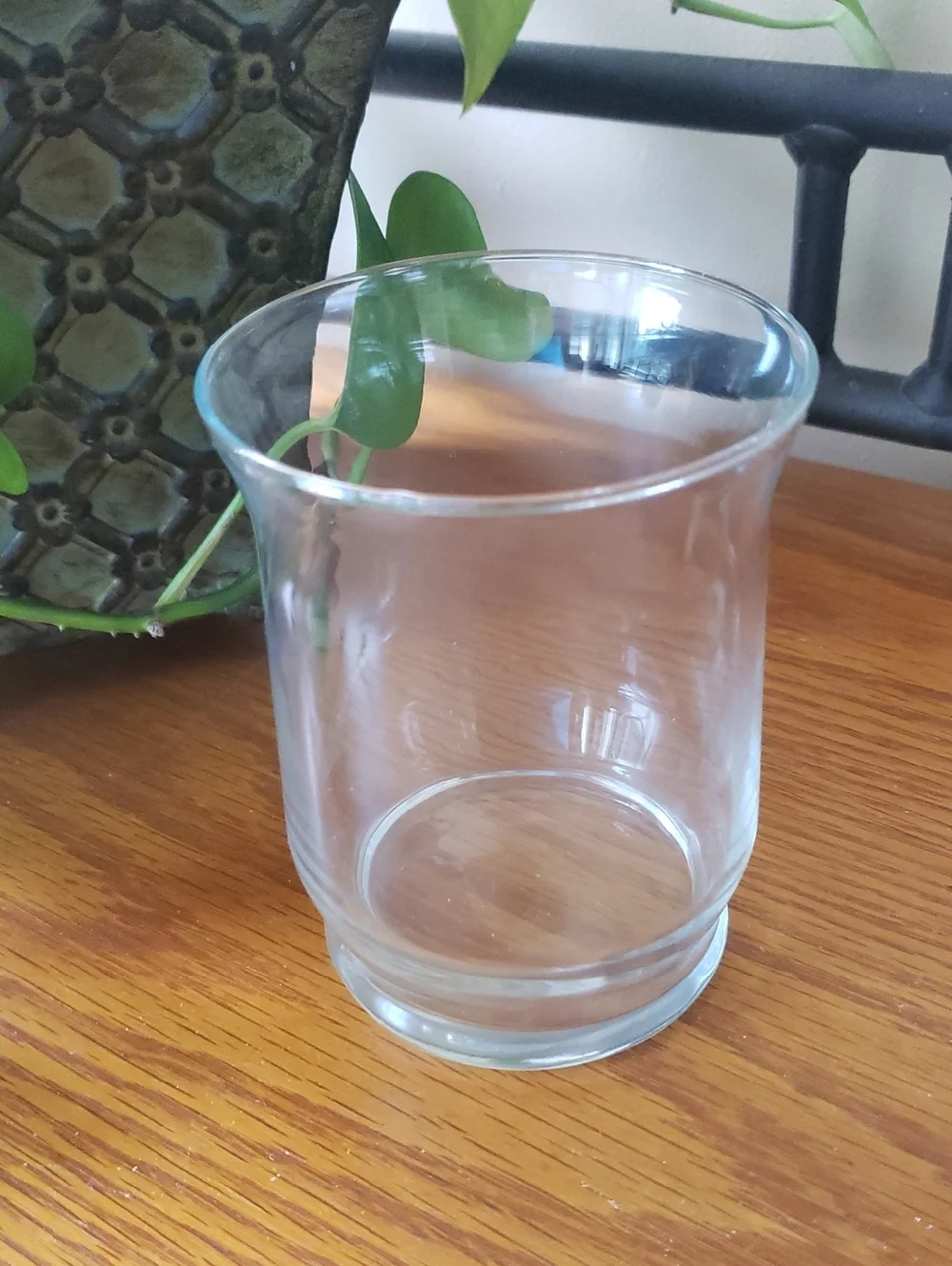 Elegant Clear Glass Vases- Set Of 3